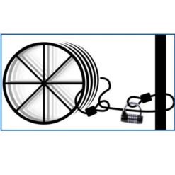 Antivol Cobra 2 Mètres Câble Long ABUS -Magasin De Sport De Vélo antivol cobra 2 metres cable long abus full 3