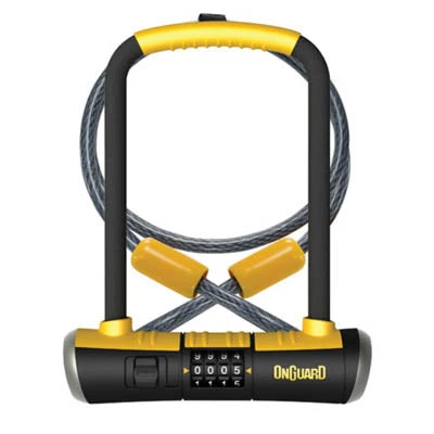 Antivol vélo U à code et câble 120 cm Bulldog Combo DT Onguard Antivol Vélo U à Code Et Câble 120 Cm Bulldog Combo DT Onguard -Magasin De Sport De Vélo antivol velo u a code et cable 120 cm bulldog combo dt onguard full 2
