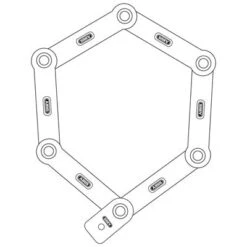 Antivol Vélo U Pliant Bordo Granit X-Plus 6500 110 Cm - Abus -Magasin De Sport De Vélo antivol velo u pliant bordo granit x plus 6500 110 cm abus full 3