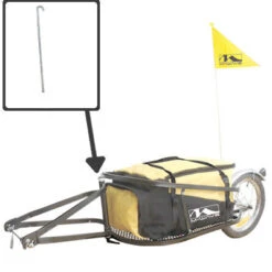 Axe Connecteur Timons Et Plateforme Remorque Mono Roue