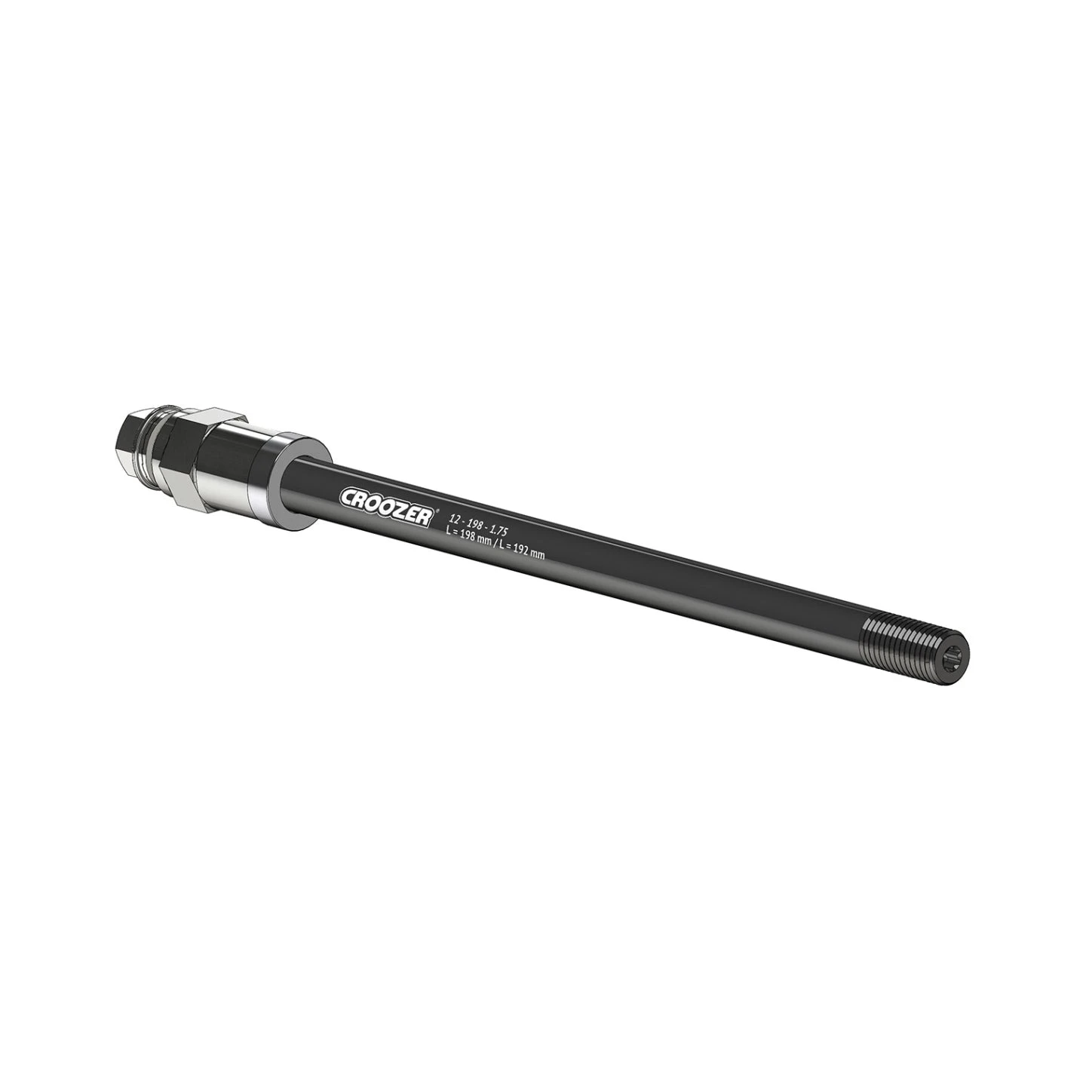 Axe traversant 12 mm pour remorque vélo Croozer Axe Traversant 12 Mm Pour Remorque Vélo Croozer -Magasin De Sport De Vélo axe traversant croozer 12 1 75 198