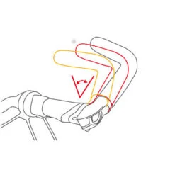 Cornes De Guidon Vélo Modulables Evo Touring L Ergotec -Magasin De Sport De Vélo cornes de guidon velo modulables evo touring l ergotec full 4