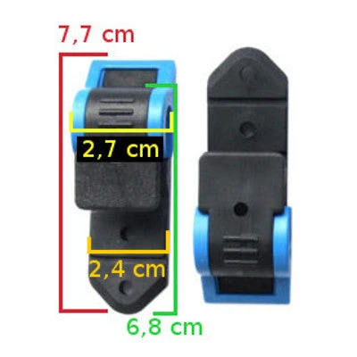 Crochet de fixation pour sacoche Twist KLICKfix Crochet De Fixation Pour Sacoche Twist KLICKfix -Magasin De Sport De Vélo crochet de fixation pour sacoche twist