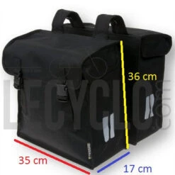 Double Sacoches Vélo 47L Mara XXL Basil -Magasin De Sport De Vélo double sacoches velo 47l mara xxl basil full 6