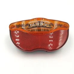 Eclairage Arrière Et Catadioptre Sur Porte-bagage De Vélo