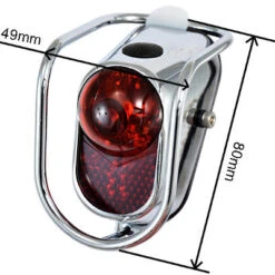 Feu Vélo LED Arrière Vintage Sur Garde Boue 10 Lux -Magasin De Sport De Vélo feu velo led arriere vintage sur garde boue 10 lux full 3