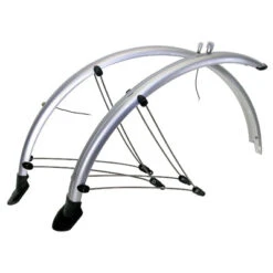 Messingschlager Paire De Garde Boue Pour Vélo 26 Pouces Avec Câble électrique - 60 Mm