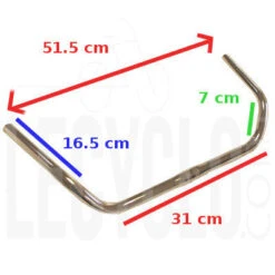 Guidon Vélo Hollandais Dos Droit Englischer Bugel Ergotec -Magasin De Sport De Vélo guidon velo hollandais dos droit englischer bugel ergotec full 6