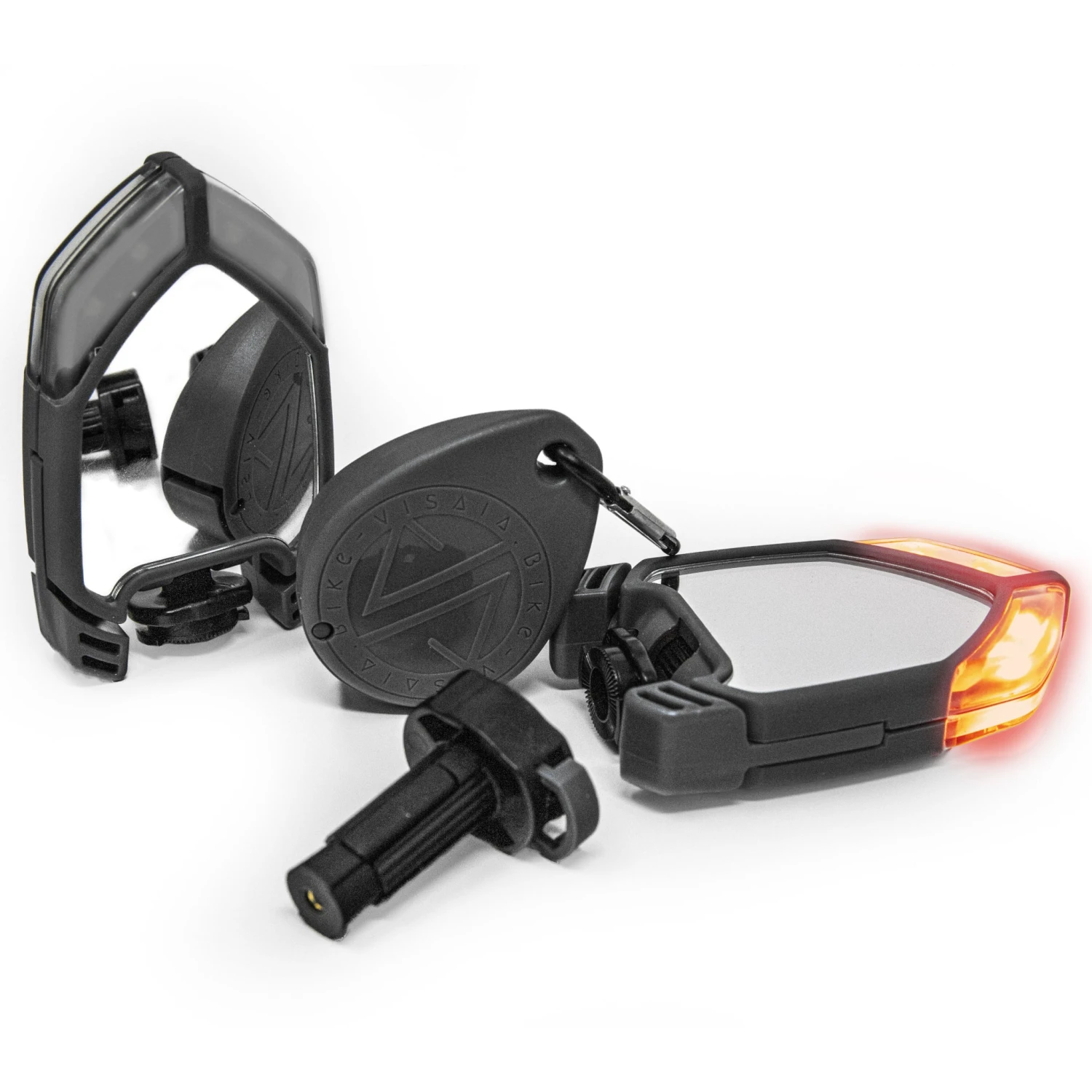 Rétroviseurs clignotants pour vélo et trottinette QLÏR Visaia Bike Rétroviseurs Clignotants Pour Vélo Et Trottinette QLÏR Visaia Bike -Magasin De Sport De Vélo pack retroviseurs velo clignotants vasaia bike qlir