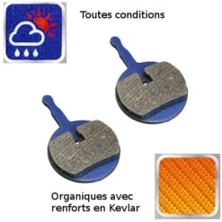 Plaquettes Organiques Pour Frein à Disque De Vélo - AVID BB5 2 Plaquettes Organiques Pour Frein à Disque De Vélo - AVID BB5 -Magasin De Sport De Vélo plaquettes organiques pour frein a disque de velo avid bb5 full 3