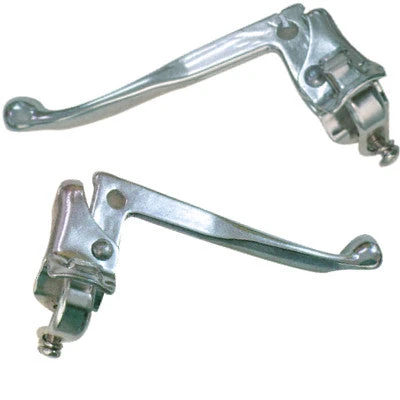 Poignées de frein vélo classique acier - la paire Poignées De Frein Vélo Classique Acier - La Paire -Magasin De Sport De Vélo poignees de frein velo classique acier la paire full