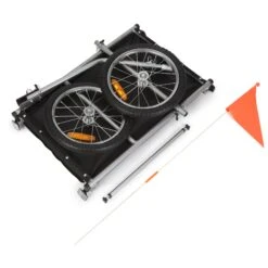Remorque Vélo Cargo Grande Capacité Avec Housse -Magasin De Sport De Vélo remorque cargo velo pliable