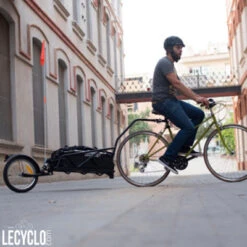 Remorque De Vélo Mono Roue Sur Tige De Selle Avec Sac étanche -Magasin De Sport De Vélo remorque de velo mono roue sur tige de selle avec sac etanche full 5