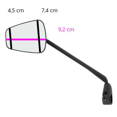 Rétroviseur gauche pour vélo Espion Z56 Zefal Rétroviseur Gauche Pour Vélo Espion Z56 Zefal -Magasin De Sport De Vélo retroviseur gauche pour velo espion z56 zefal full 5