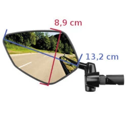 Busch-mueller Rétroviseur Gauche Vélo Cycle Star E Pour VAE Busch & Muller -Magasin De Sport De Vélo retroviseur gauche velo cycle star e pour vae busch muller full 3
