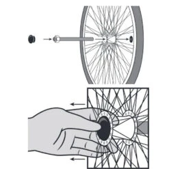 Roue 20 Pouces Pour Remorque Vélo Y-Frame Carry Freedom -Magasin De Sport De Vélo roue 20 pouces pour remorque velo y frame carry freedom 2