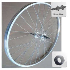 Roue Vélo 600 A Arrière