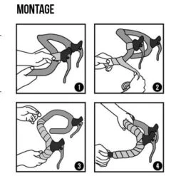 Bike Ribbon Ruban De Cintre Vélo Cork Plus Uni Bleu Marine - BikeRibbon -Magasin De Sport De Vélo ruban de cintre velo cork plus uni bleu marine bikeribbon full 5