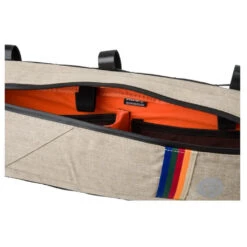 Sacoche De Cadre Noire Bikepacking 3L, 4L Ou 5,5L Venture Agu -Magasin De Sport De Vélo sacoche cadre agu beige 3