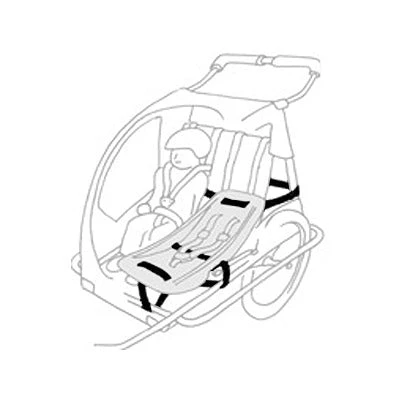 Sangles de fixation pour siège bébé coque Mélia et Weber Sangles De Fixation Pour Siège Bébé Coque Mélia Et Weber -Magasin De Sport De Vélo sangles pour siege bebe coque weber et melia full 4