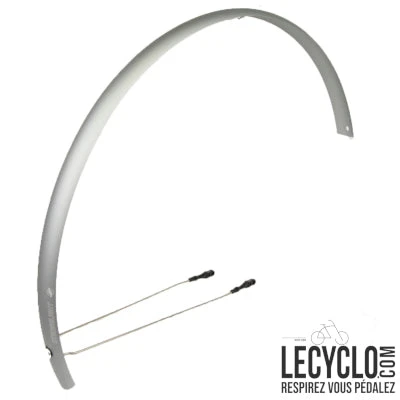 Set garde-boue aluminium 28 pouces R'Light Stronglight - argent Set Garde-boue Aluminium 28 Pouces R'Light Stronglight - Argent -Magasin De Sport De Vélo set garde boue aluminium 28 pouces r light stronglight argent full 3