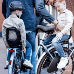 Siège Vélo Arrière Enfant 6 à 10 Ans One Junior Bobike -Magasin De Sport De Vélo siege velo porte bagages bobike one junior