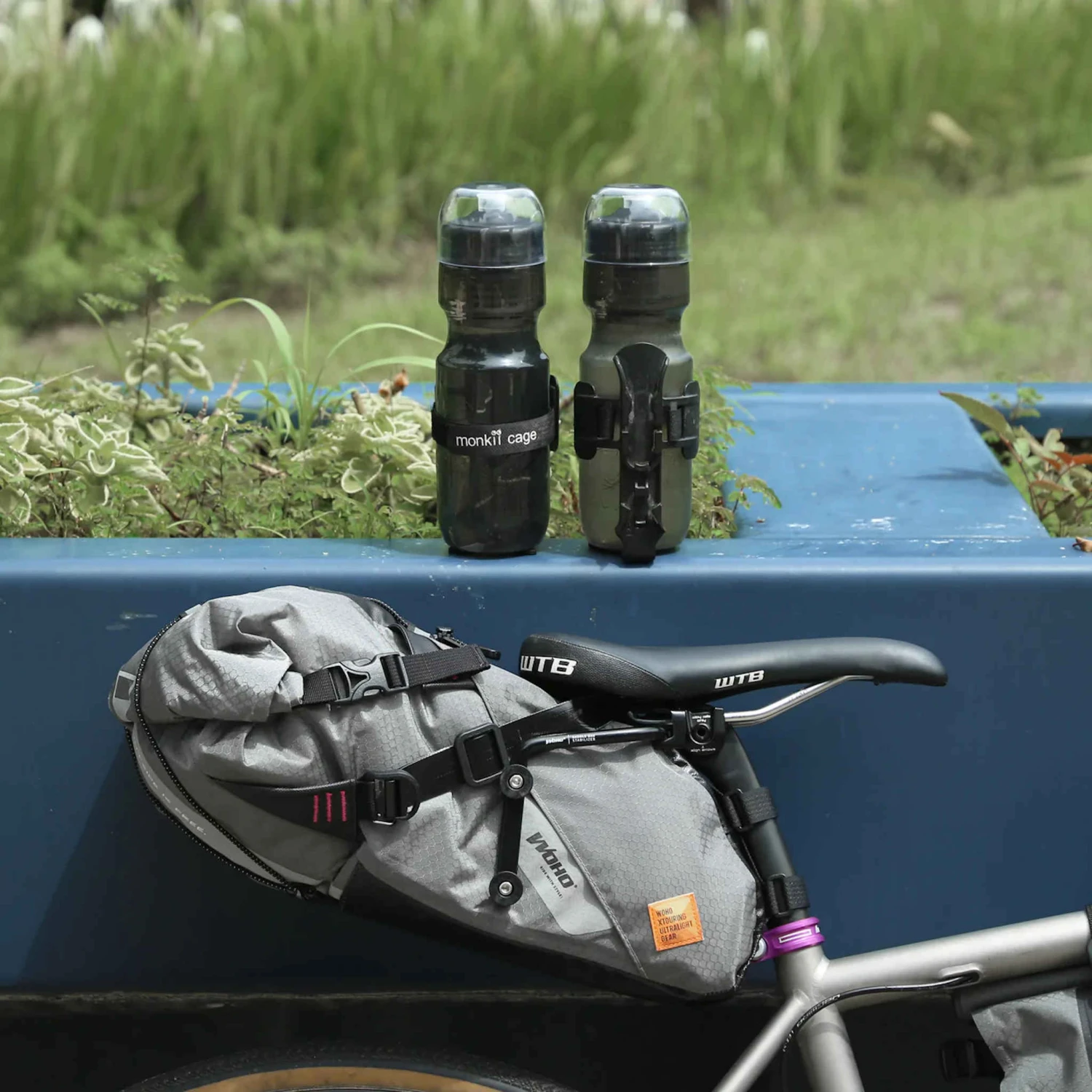 Stabilisateur de sacoche de selle bikepacking Woho Stabilisateur De Sacoche De Selle Bikepacking Woho -Magasin De Sport De Vélo stabilisateur sacoche de selle woho 1