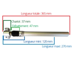 Tige De Selle Vélo 27.2 Suspendue Avec élastomère PM 1000 4 Tige De Selle Vélo 27.2 Suspendue Avec élastomère PM 1000 -Magasin De Sport De Vélo tige de selle velo 27 2 suspendue avec elastomere pm 1000 full 5