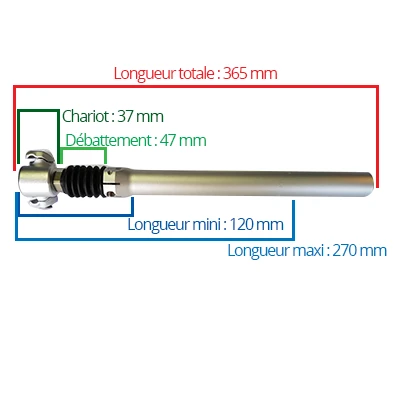 Tige de selle vélo 27.2 suspendue avec élastomère PM 1000 Tige De Selle Vélo 27.2 Suspendue Avec élastomère PM 1000 -Magasin De Sport De Vélo tige de selle velo 27 2 suspendue avec elastomere pm 1000 full 5