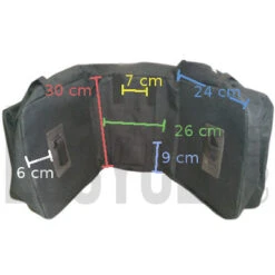 Oxford Triple Sacoche De Vélo Sur Porte-bagage Arrière -Magasin De Sport De Vélo triple sacoche de velo sur porte bagage arriere full 4