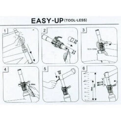 Tube Aheadset à Réglage Rapide En Hauteur Easy Up Satori 3 Tube Aheadset à Réglage Rapide En Hauteur Easy Up Satori -Magasin De Sport De Vélo tube aheadset a reglage rapide en hauteur easy up satori full 4